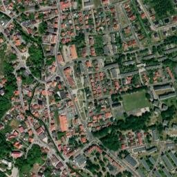 Bogatynia map(satellite map)