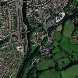 Tiverton map(satellite map)