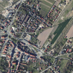 Sobótka map(satellite map)