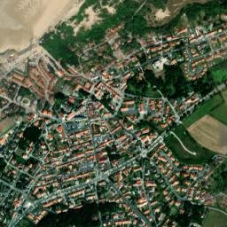 Wissant map(satellite map)