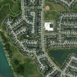 267-283 Cranston Drive Southeast, Calgary High Resolution Satellite Map