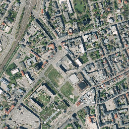 Gera map(satellite map)