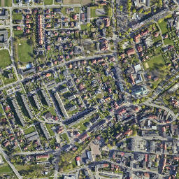 Olesno map(satellite map)