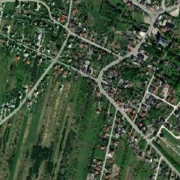 Piekoszów map(satellite map)