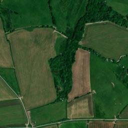 1 Coombe End, Sutcombe, Holsworthy High Resolution Satellite Map