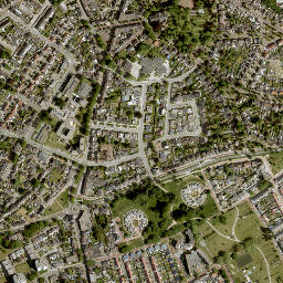 Terwinselen map(satellite map)