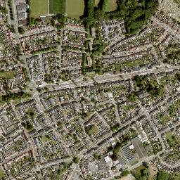Kaalheide map(satellite map)
