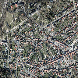 Friedrichroda map(satellite map)