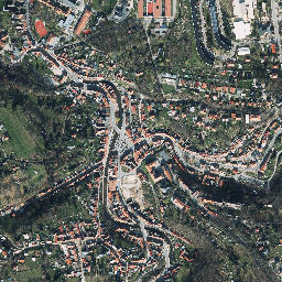 Stadtroda map(satellite map)