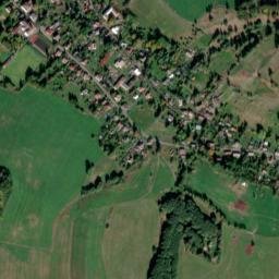 Chřibská map(satellite map)