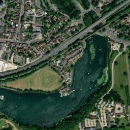 Delme Roundabout, Fareham, Hampshire PO16, UK High Resolution Satellite Map