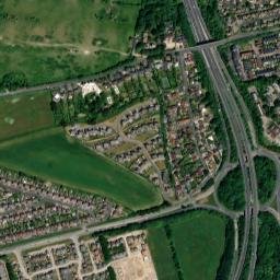A27 Havant Hampshire PO9 3NB UK High Resolution Satellite Map