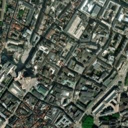 City of Brussels, Belgium High Resolution Satellite Map