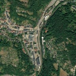 Glashütte map(satellite map)