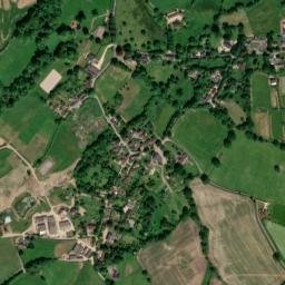 Buckland Newton, opp Church of the Holy High Resolution Satellite Map