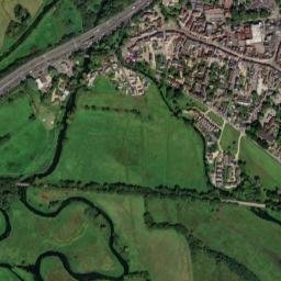 31 West Street, Ringwood, Hampshire BH24 High Resolution Satellite Map