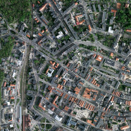 Świdnica map(satellite map)
