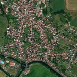 Tiefenort map(satellite map)