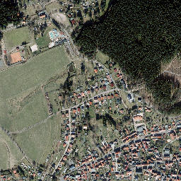 Finsterbergen map(satellite map)