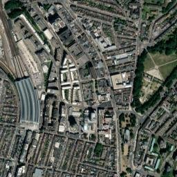 Brighton and Hove map(satellite map)