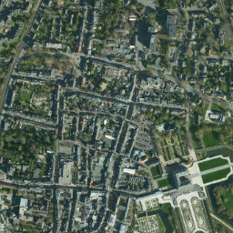 Brühl map(satellite map)