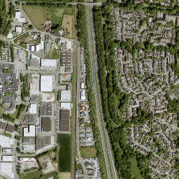 De Heeg map(satellite map)