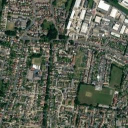 52 Jubilee Avenue, Rustington, West Sussex BN16, UK High Resolution Satellite Map