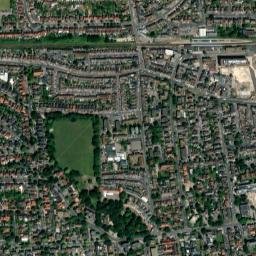 Worthing map(satellite map)