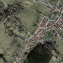 Gräfenhain map(satellite map)