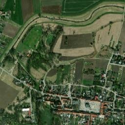 Wiązów map(satellite map)