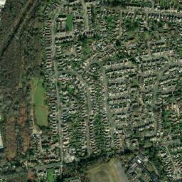Satellite view of Ferndown Golf Club