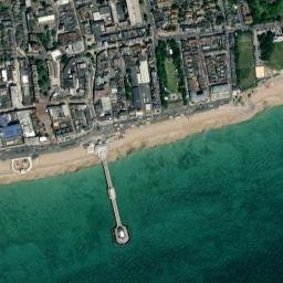 Worthing, West Sussex BN11 3PT, UK High Resolution Satellite Map