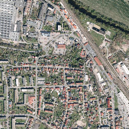 Kahla map(satellite map)