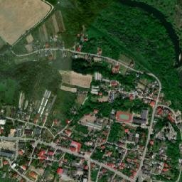 Zawichost map(satellite map)
