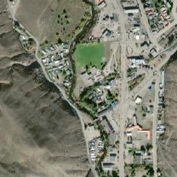 Cache Creek map(satellite map)