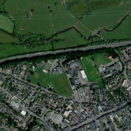 Honiton map(satellite map)