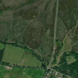 Forest Road, New Forest National Park, Burley High Resolution Satellite Map