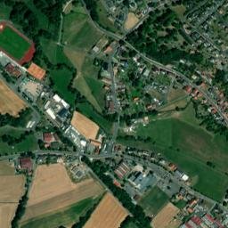 Niederaula map(satellite map)