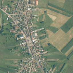 Przyrów map(satellite map)