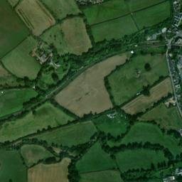 Crediton map(satellite map)
