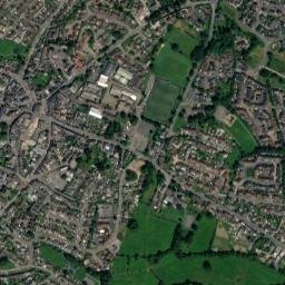 Axminster map(satellite map)