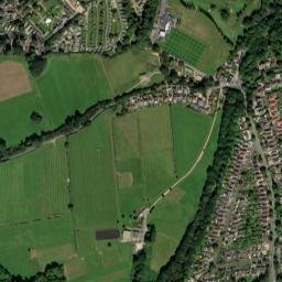 Wimborne Minster map(satellite map)