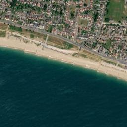 Hayling Island map(satellite map)