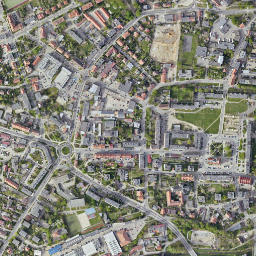 Strzelin map(satellite map)