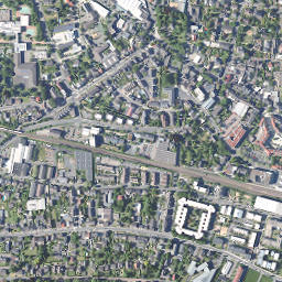 Hennef map(satellite map)