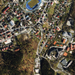 Karpacz map(satellite map)