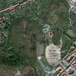 Wałbrzych map(satellite map)