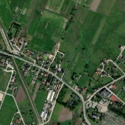 Brzeziny map(satellite map)