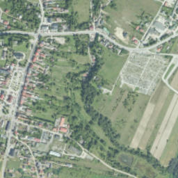 Łagów map(satellite map)