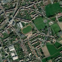 Comines map(satellite map)
